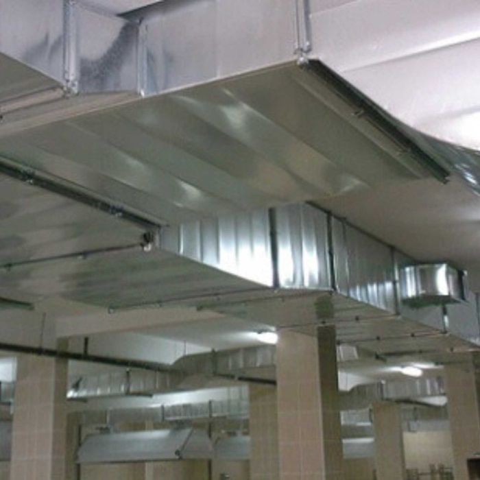 Вентиляция тизимлари ўрнатиш | Чиллер ва фанкойл билан