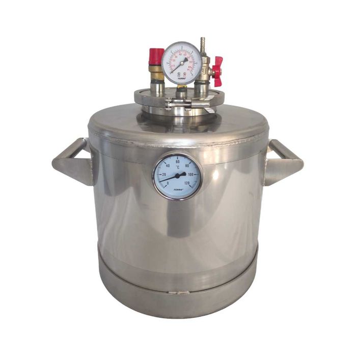Autoclav 30L pentru fabricarea conservelor Inox alimentar AISI 304 NOU