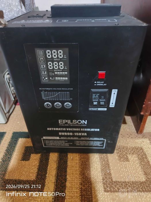 Стабилизатор EPILSON DVR90-15KVA
