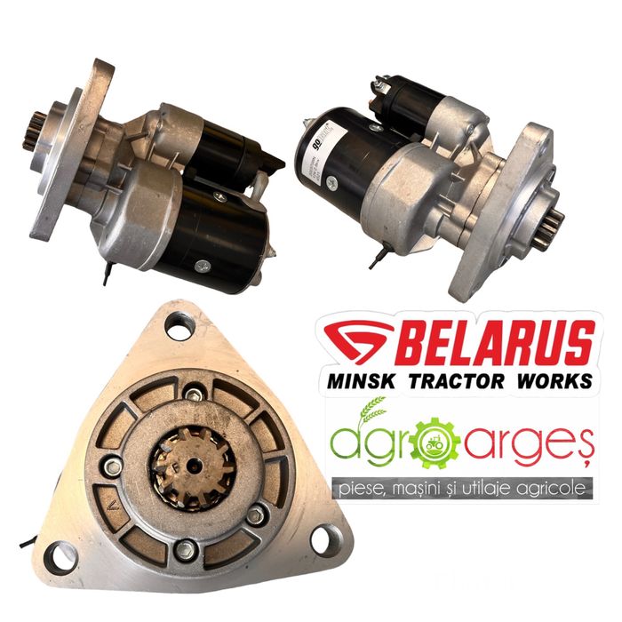 Electromotor demaror cu reductor Belarus