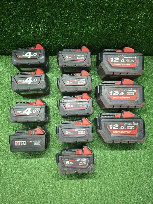 Батерии на Milwaukee 18V