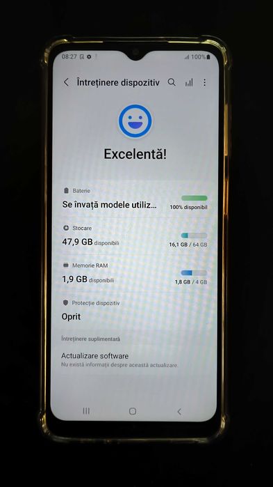 Vând telefon Samsung Galaxy A12, 64GB, 4GB, Dual SIM, stare f. bună