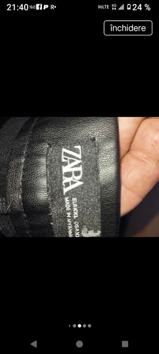 Pantaloni noi imitație piele