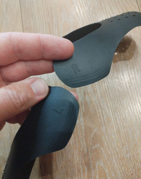 Протектори за маратонки Nike , за пръсти, черни