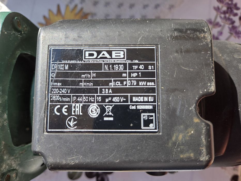 Pompa de apa centrifuga DAB