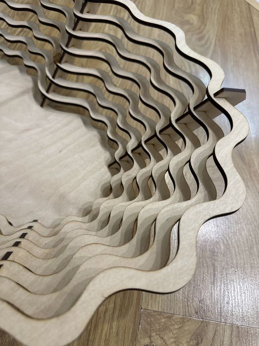 Корзина из фанеры