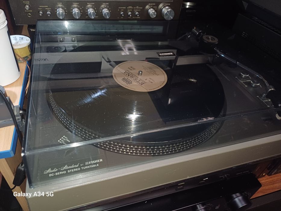 Fisher Mt-6211 belt drive pick-up dc-servo stereo ca siTechnics