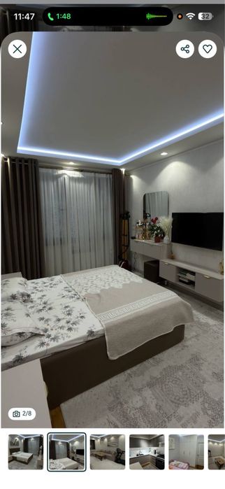 4-комнатная, ТТЗ-1 | Евроремонт, мебель, техника | 80 м²|Д|