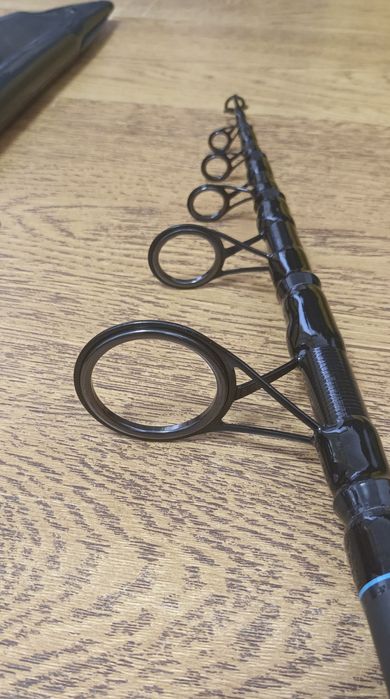 Set 2 Lansete Crap Robinhan LEGEND TELE CARP 3.9m 3.75 LBS Model Nou 2