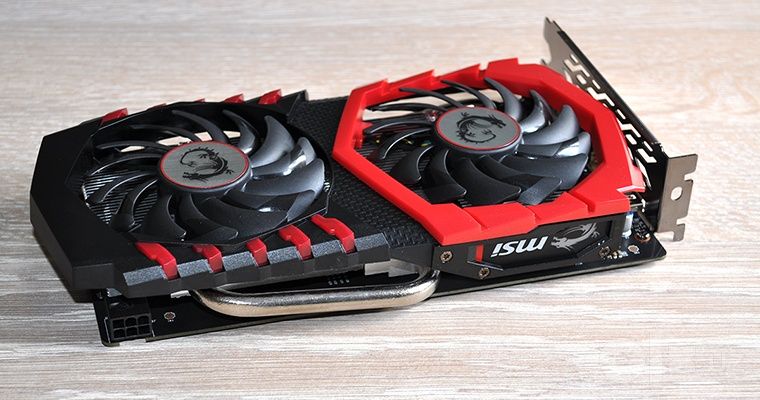 Видеокарта MSI GTX 1050 Ti 4gb состояние идеально