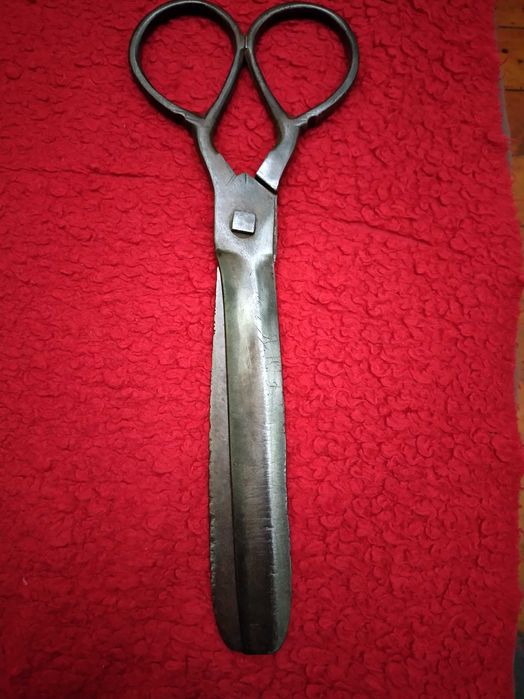 Огромна стара абаджийска ножица 19 век
