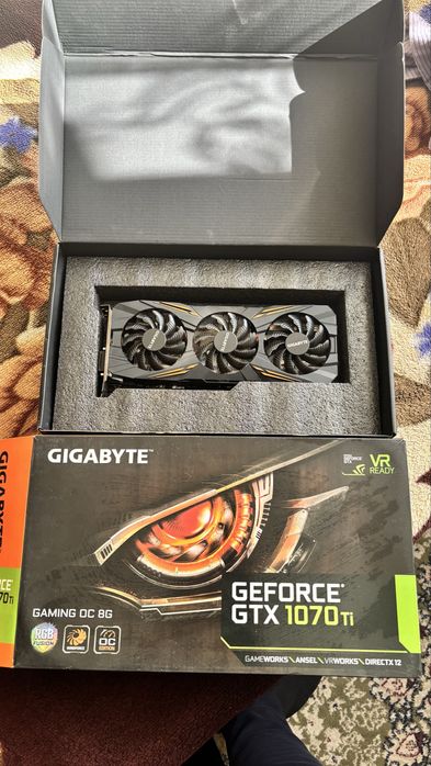 Продам видеокарту GTX 1070 ti