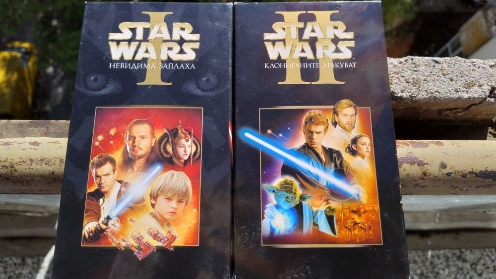 Star wars видео касети - нови