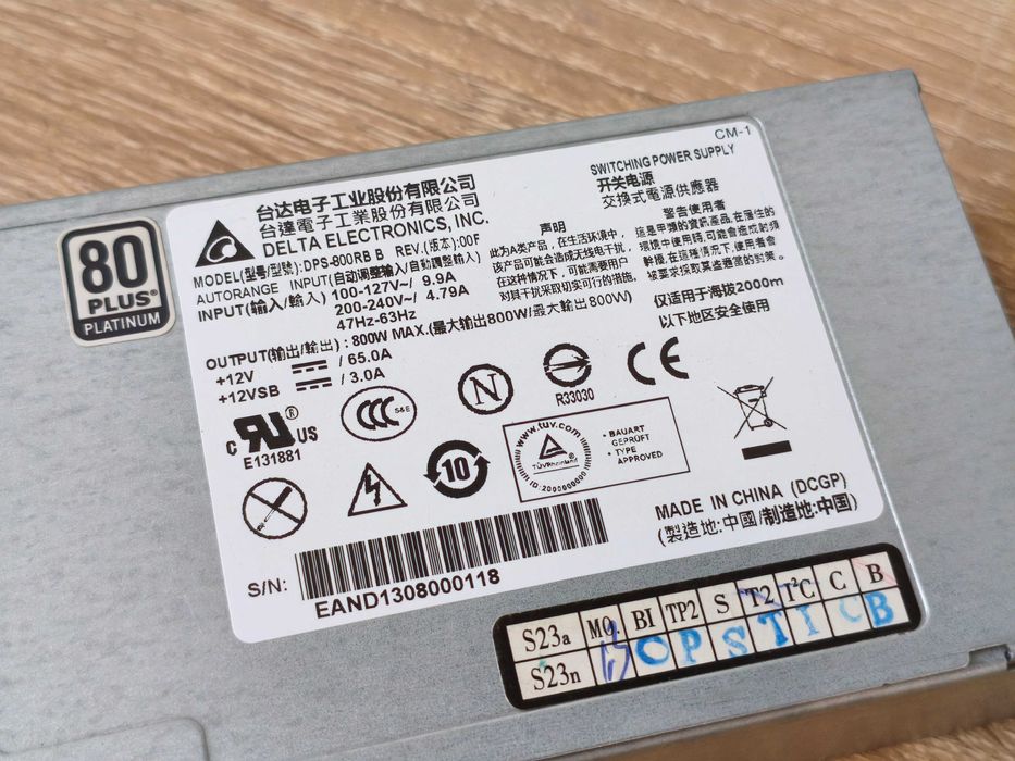 Блоки питания для сервера DPS-800 и другие