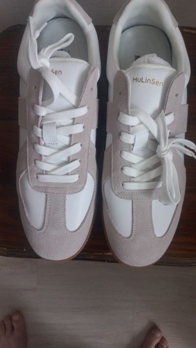 Кожаные кросовки