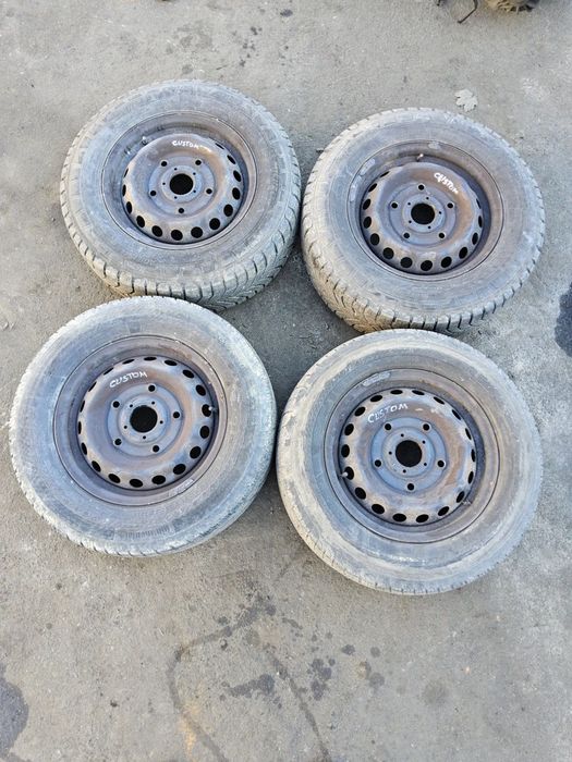 Jante cu anvelope Ford Transit Custom r15 Jante metal r15 custom Transit