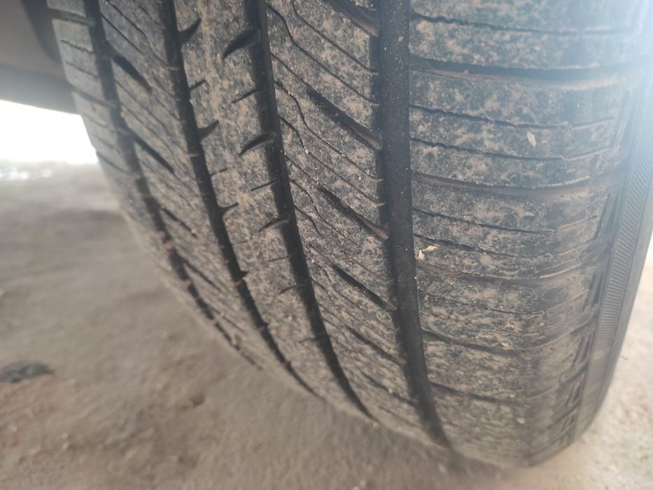 Диск с шиной в месте