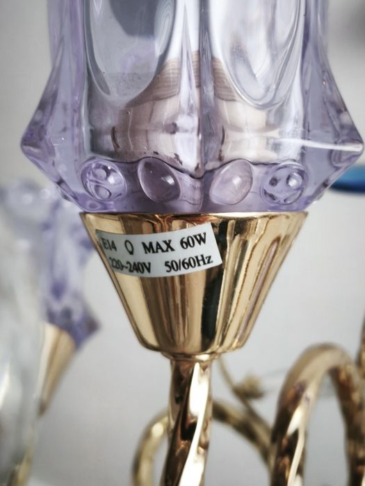 Люстра потолочная 5 рожковая, Е14.