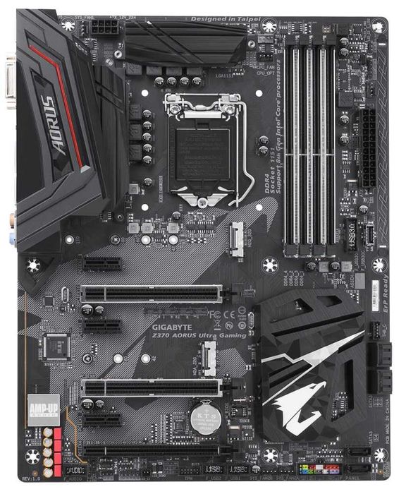 Дъно Дънна платка GIGABYTE Z370 AORUS Ultra Gaming 1151 DDR4 OVERCLOCK ...