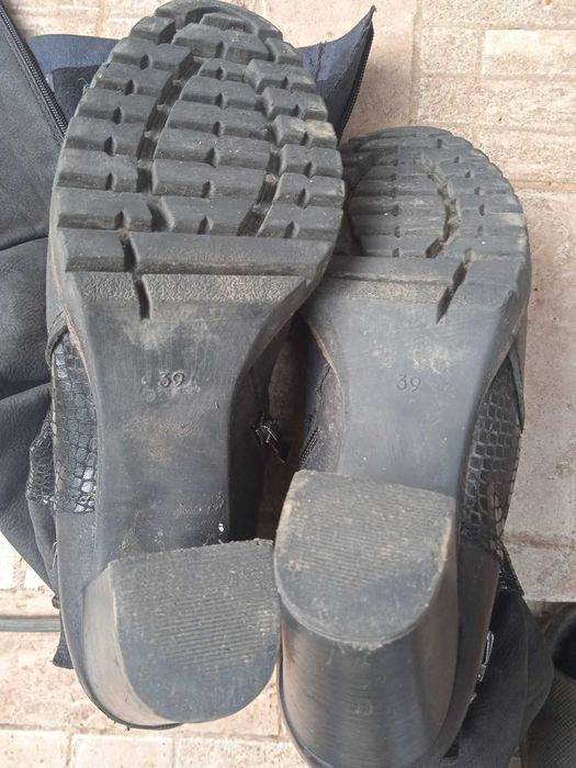 Дамски кожени ботуши Marco Tozzi