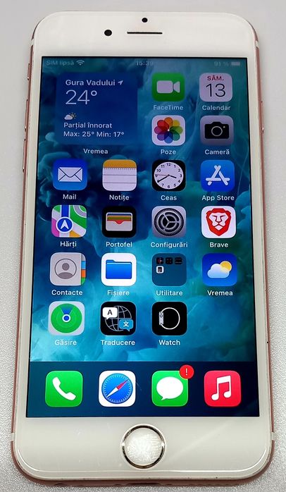 iPhone 6s roze + încă unul identic, gold,  dar cu ecran spart