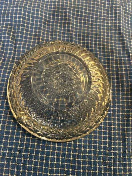 Стъклен пепелник, винтидж