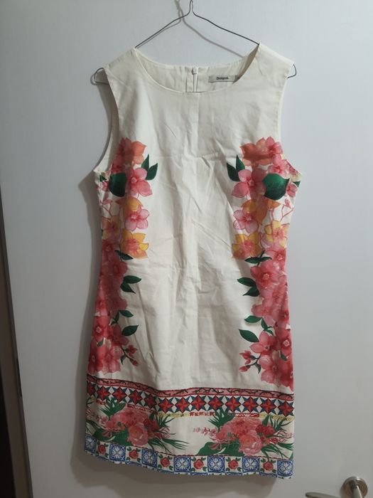 Fusta desigual purtata odata