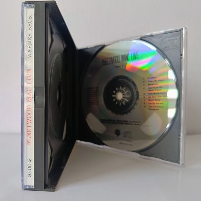 Оригинален двоен CD диск Fleetwood Mac – Live (2 x CD, US Press)