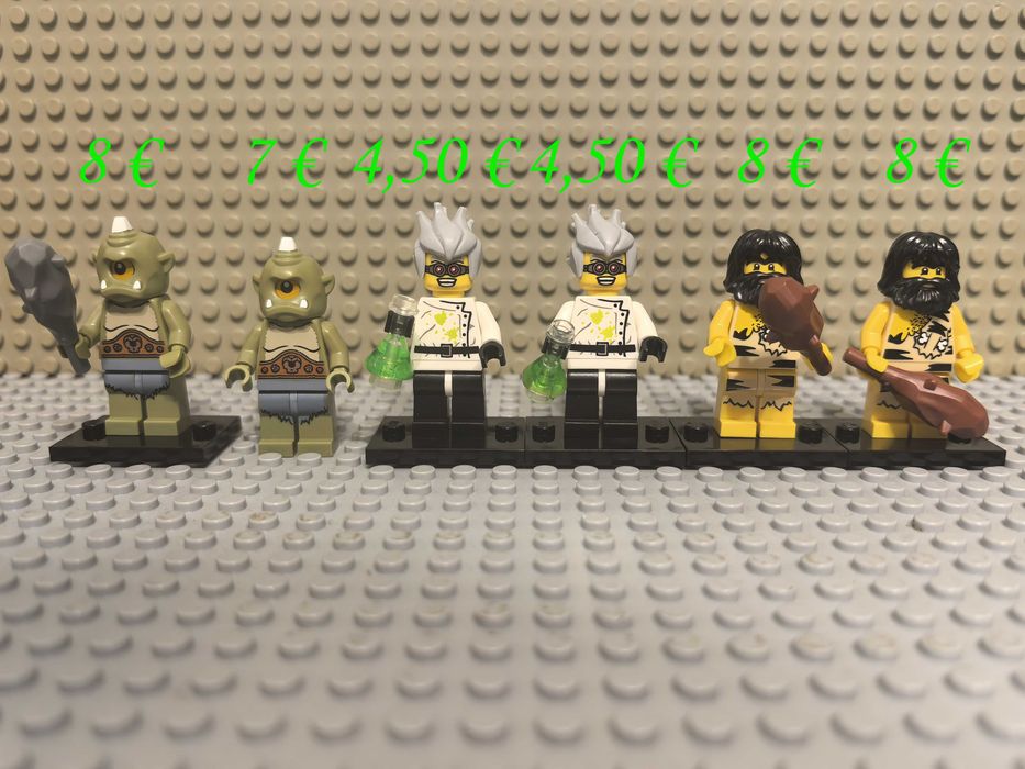 LEGO минифигурки рицари пирати нинджаго космос колекционерски стар уорс уестърн фортнайт властелинът на пръстените други ЧАСТ 5