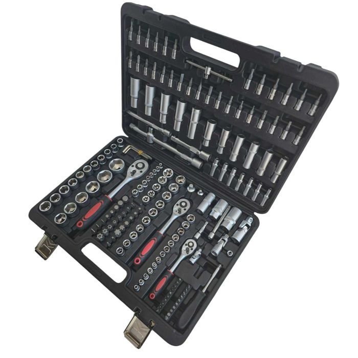 Гедоре 172 части KrafTWelle Germany с 3бр тресчотки Cr-V