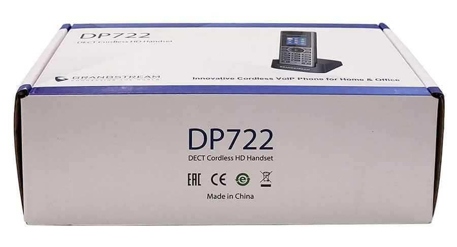 Grandstream DP722 — DECT IP-Трубка для Офиса и Дома