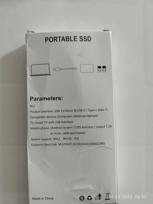 SSD Portabil 16 TB