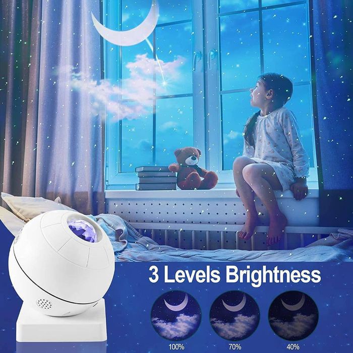 Звездный проектор ночник с динамиком