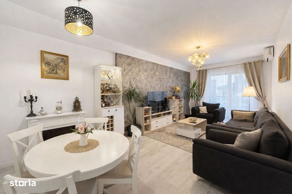 Apartament 3 camere, 2 bai, bloc nou, parcare, Rezidențial Vest -