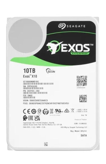 Продам жёсткий диск Seagate Exos 10TB