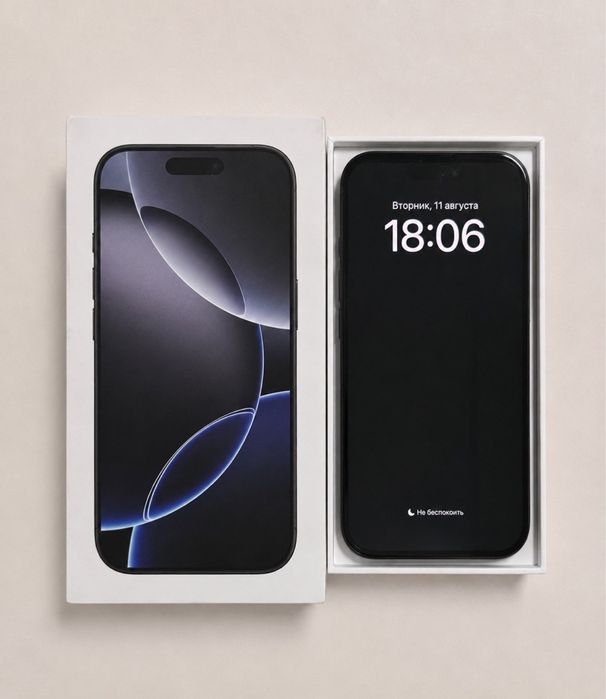 iPhone 16 Pro 256 GB Black Titanium