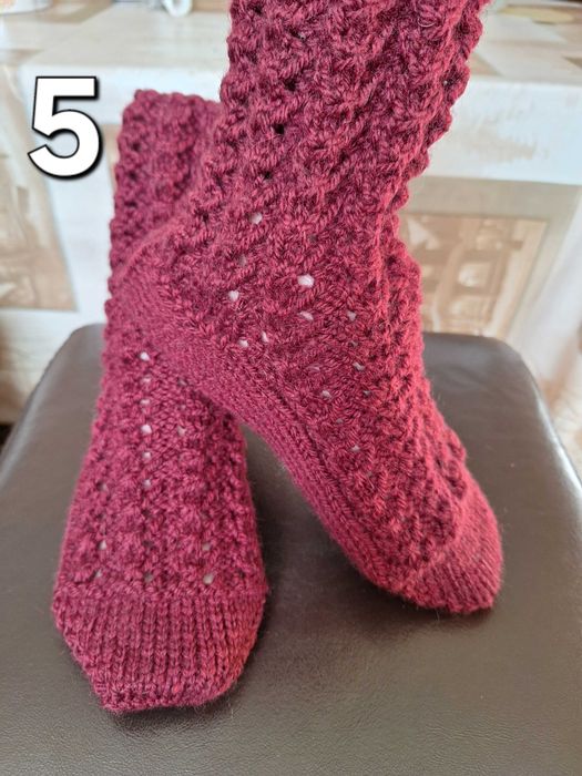 Плетени дамски чорапи