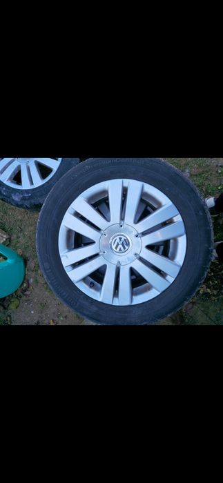 Vand jante cu cauciucuri 215/55 Audi Skoda Volkswagen R16 plus cauciucuri