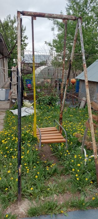 Качели 2 7 метра высота.