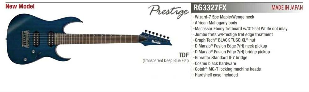 Китара  -  Ibanez 3327 FX