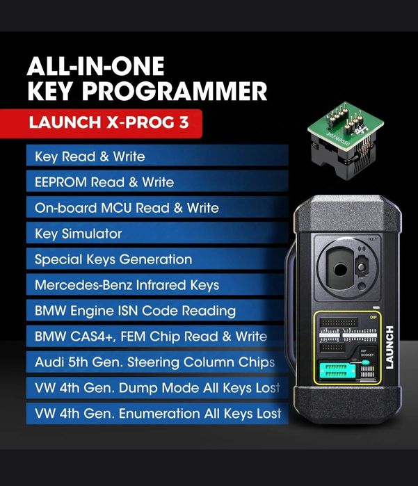 Продам программатор LAUNCH X431 XPROG3