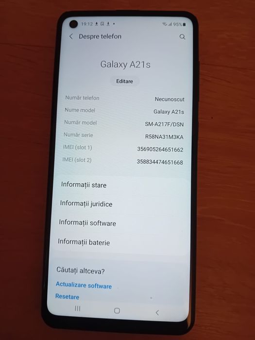 Vamd telefon Samsung A21
