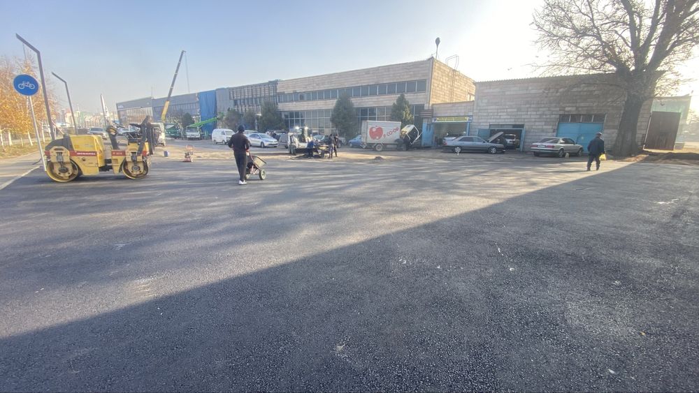 Асфальтирование / Укладка асфальта