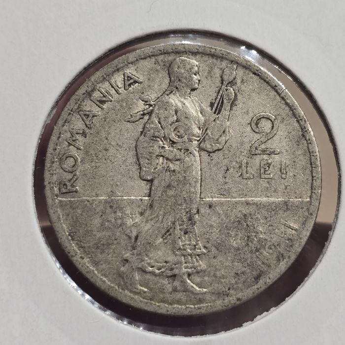 2 lei 1911 moneda