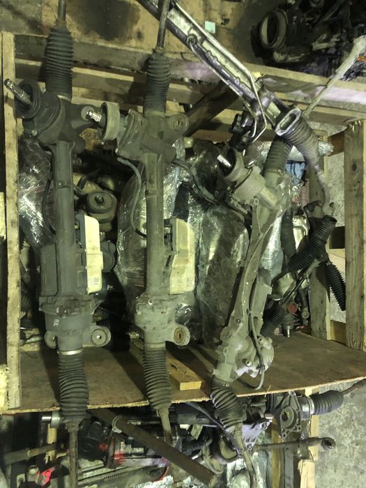 Caseta de directie cu carcasa alba vw Tiguan si audi q3