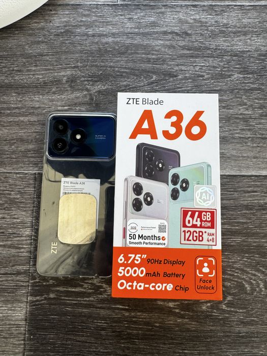 ZTE BLADE A 36 телефон