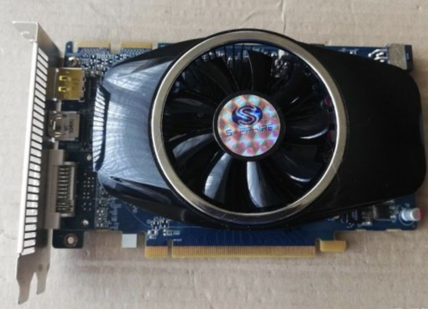 Видео карта AMD 128 Radeon Sapphire HD 5750