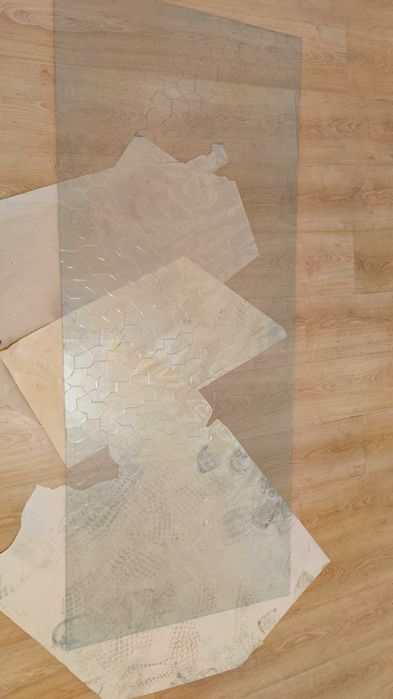 Фрезовано стъкло за врата