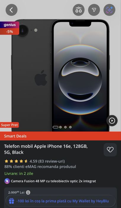 Iphone 16e 128gb