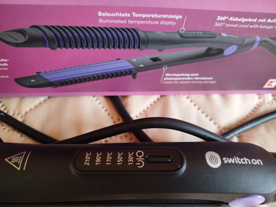 Преса за коса 2 в 1